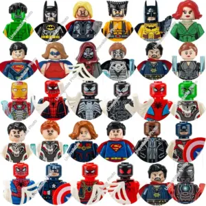Hot Toys Marvel Legends Bricks Colossus For Toys Gifts New Mini Action Figures Deadpool Children Building Blocks For Party Gifts